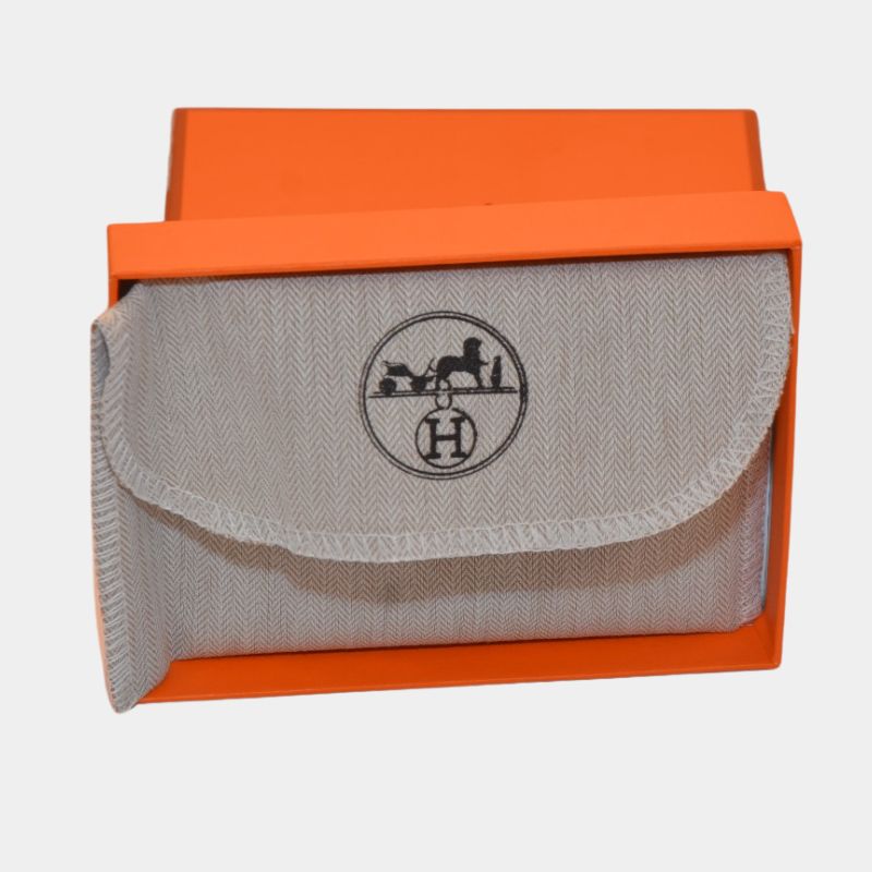 Унисекс кардхолдер Hermès от естествена кожа