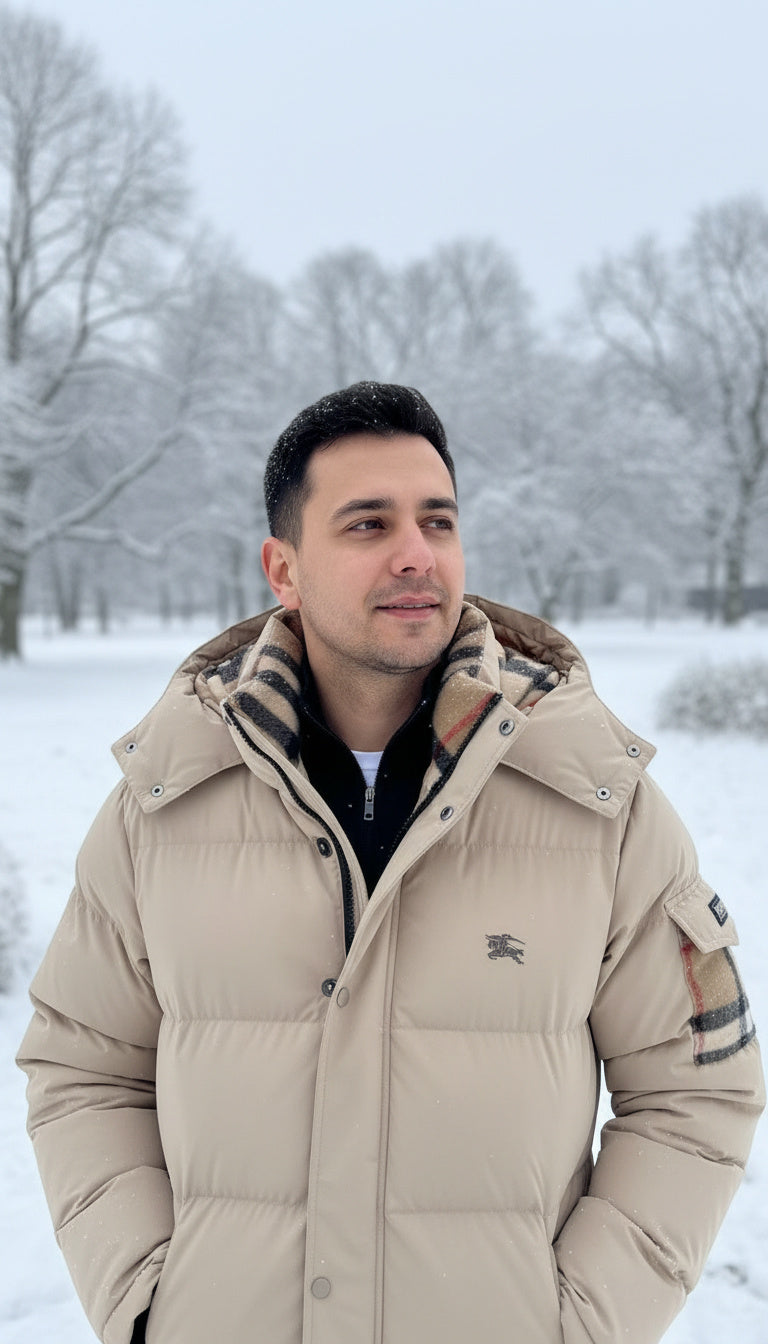 Мъжко зимно яке BRB Heritage Puffer