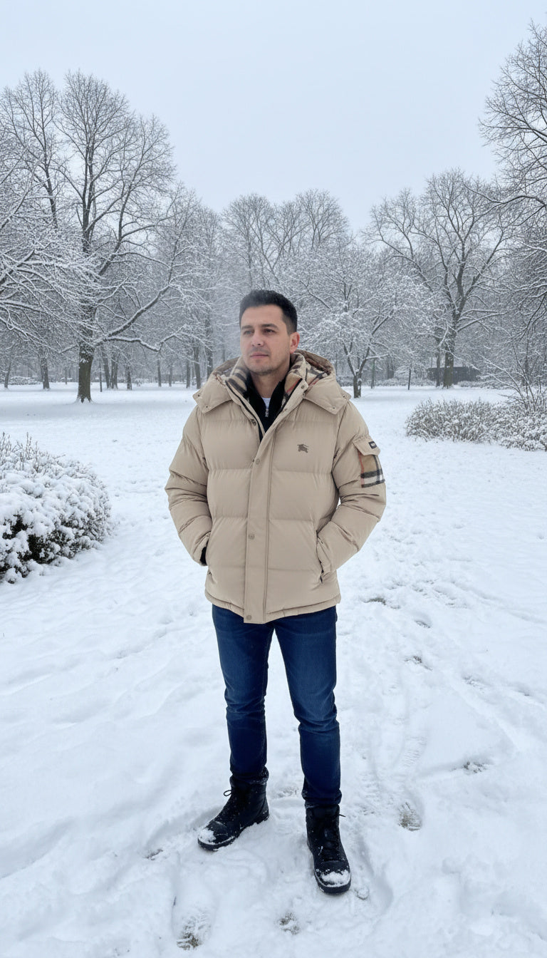 Мъжко зимно яке BRB Heritage Puffer