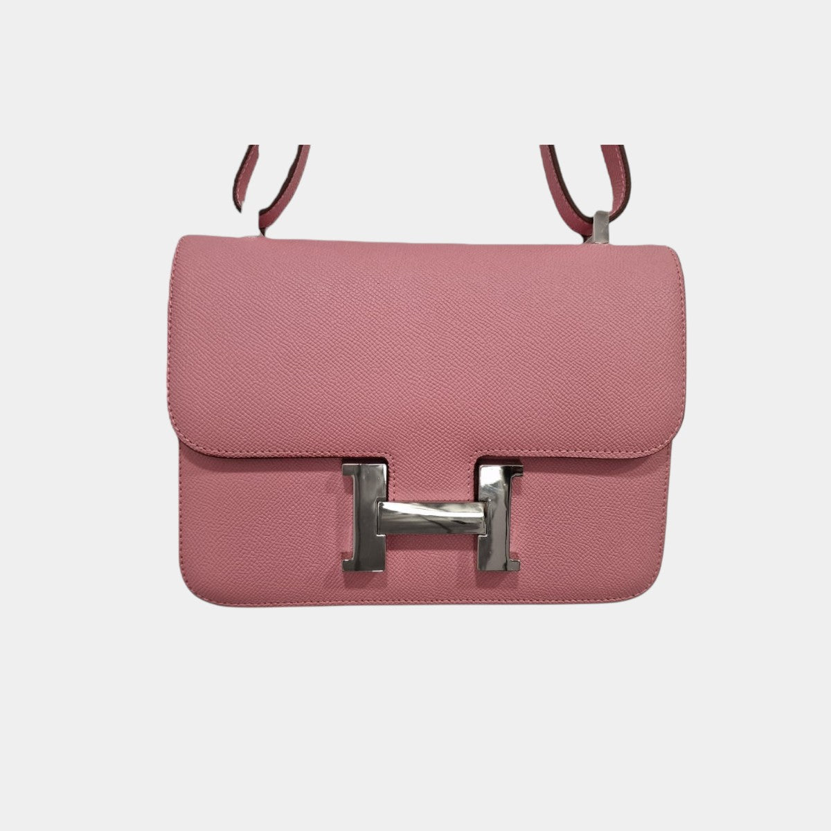 Дамска чанта Hermes от естествена кожа