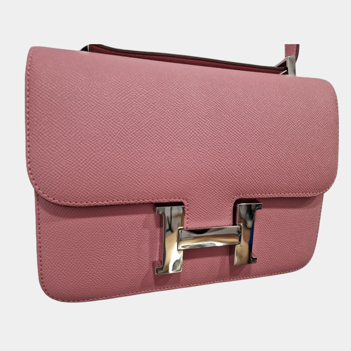 Дамска чанта Hermes от естествена кожа