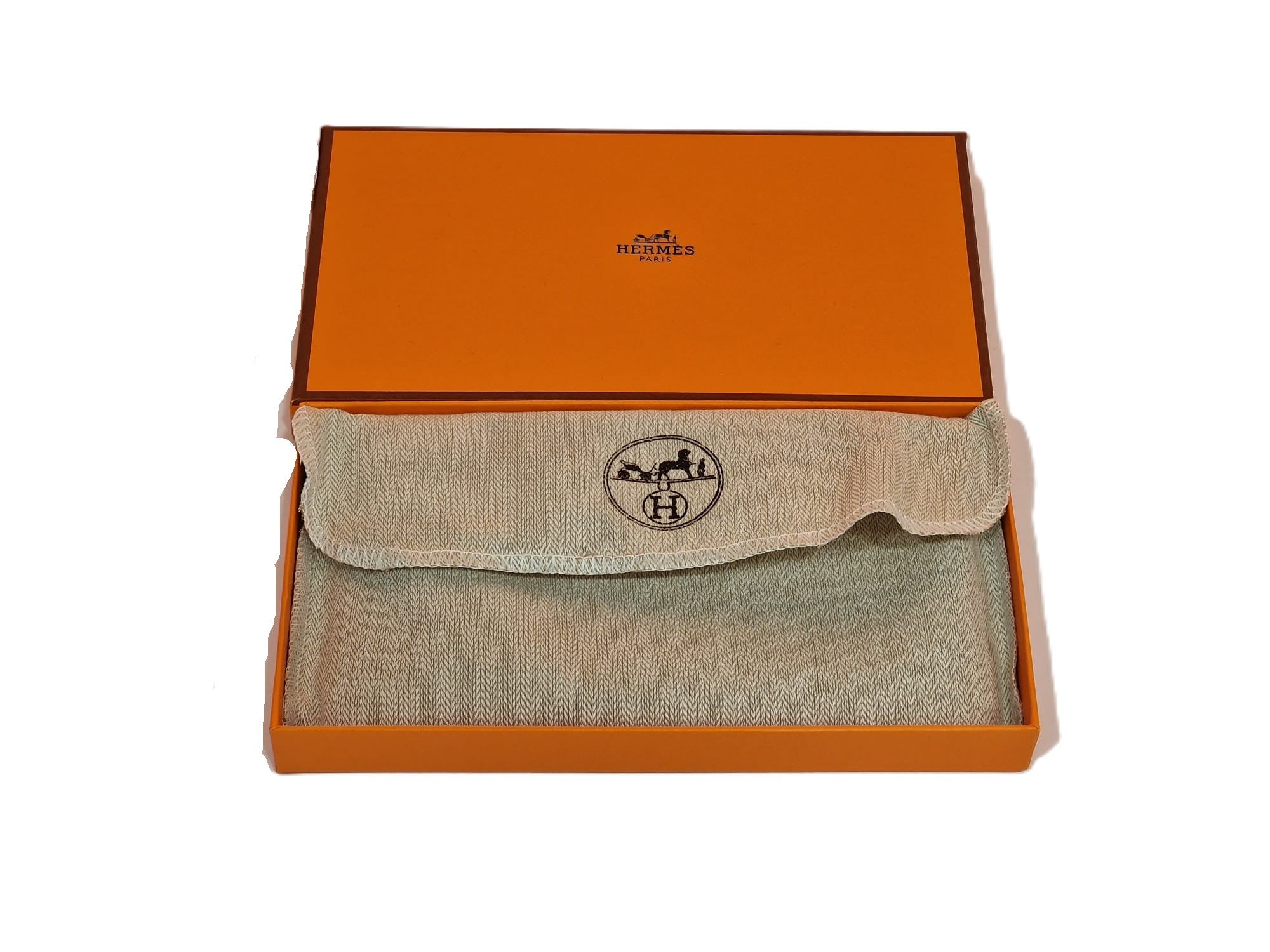 Унисекс портфейл Hermes от естествена кожа