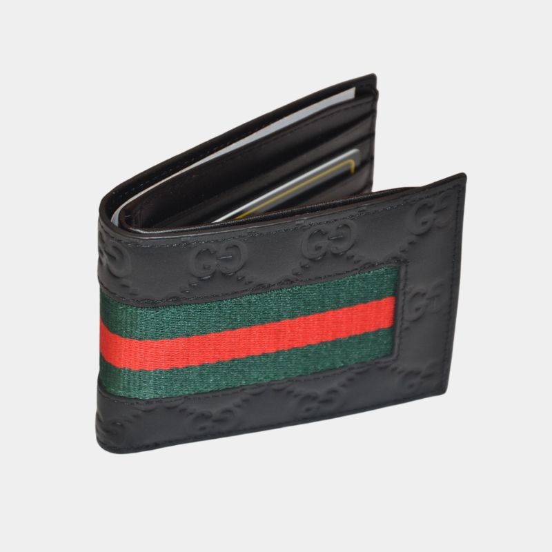 Мъжки портфейл Gucci от естествена кожа