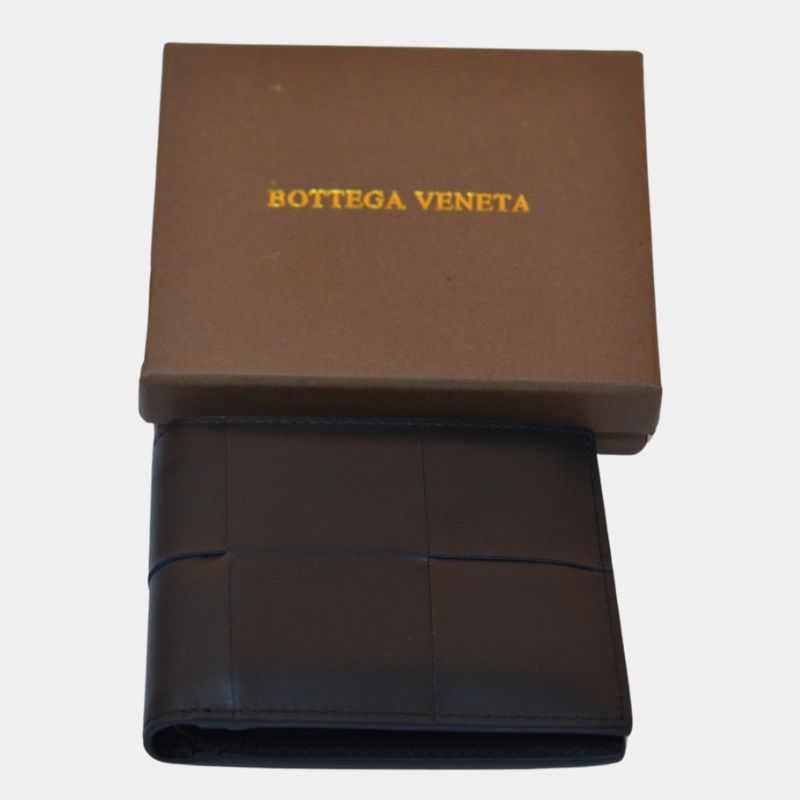 Унисекс портфейл Bottega Veneta от естествена кожа