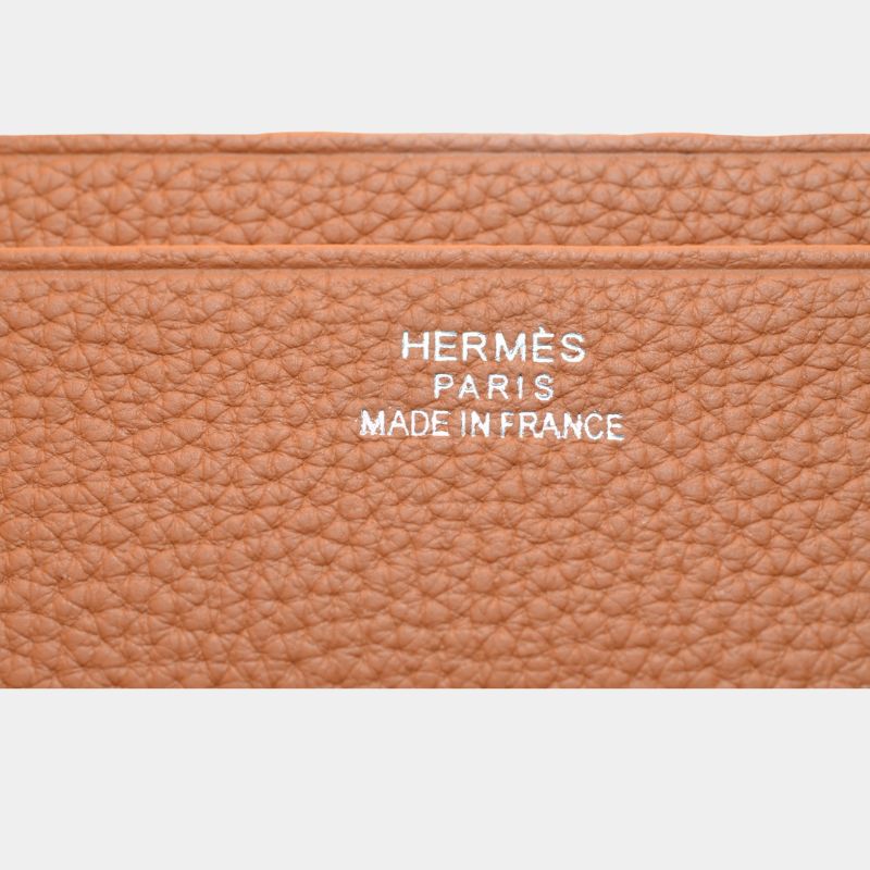 Мъжки портфейл Hermès от естествена кожа